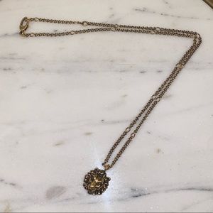 Gucci Gold Lion Necklace